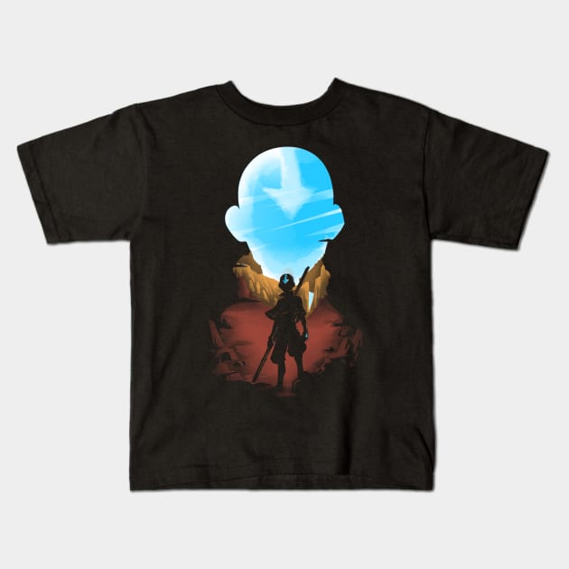 Master of the Elements Kids T-Shirt by Donnie